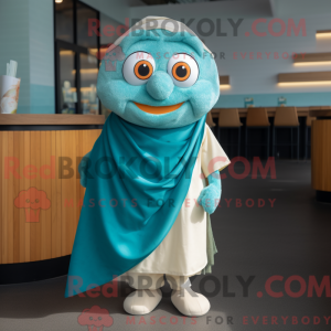 Personagem de máscara de...