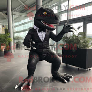 Mascot character of a Black...