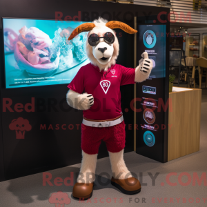 Mascot character of a...