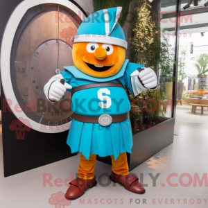 Maskot karakter af en...