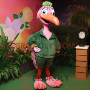 Personagem de máscara de um...