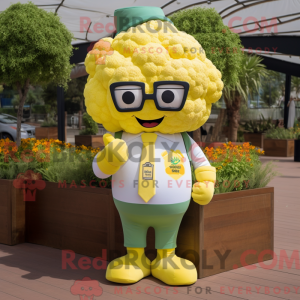 Mascot character of a Lemon...
