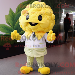 Mascot character of a Lemon...