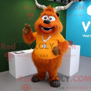 Mascot character of a...