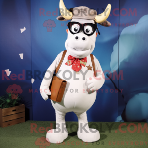 Maskotkarakter af en White...