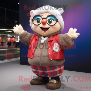 Maskot karakter av en Men...