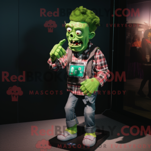 Figura de máscara de um...