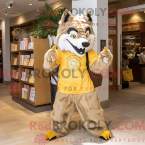 Maskottchen-Charakter eines...