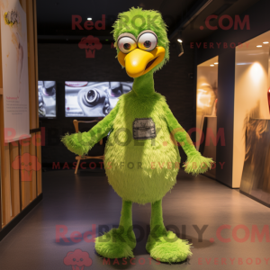 Mascot karakter van een...