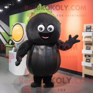 Mascot character of a Black...