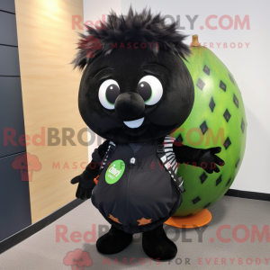 Mascot character of a Black...