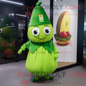 Mascot character of a Lime...