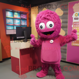 Mascot character of a...