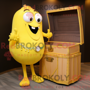 Mascottefiguur van een...