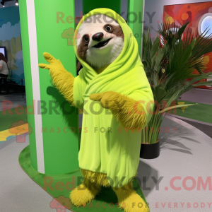 Maskottchen-Charakter eines...