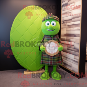 Mascot character of a Lime...