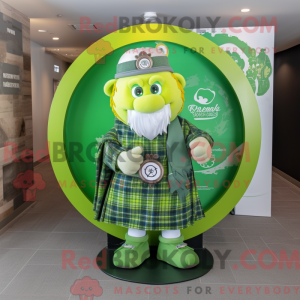 Mascot character of a Lime...