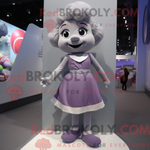 Mascot character of a Gray...