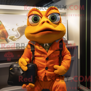 Mascottefiguur van een...