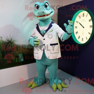 Postava maskota azurového...