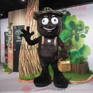 Mascot character of a Black...