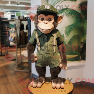 Mascot character of a Olive...