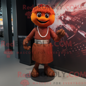 Mascot character of a Rust...