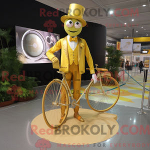 Mascot character of a Gold...