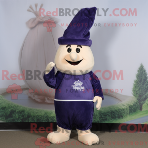 Mascot character of a Navy...