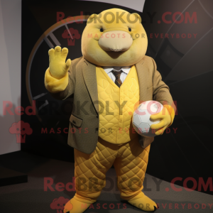 Mascot character of a...