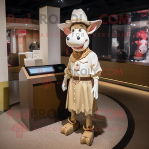 Cream Cowboy mascotte...