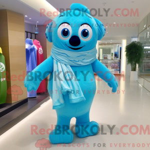 Mascot karakter van een Sky...