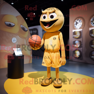 Mascot character of a Gold...