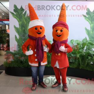 Mascot character of a Red...