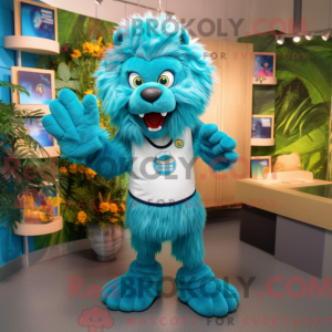 Mascot karakter van een...