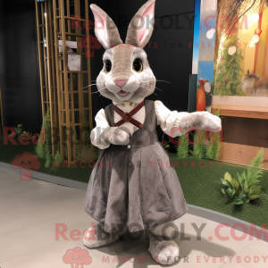 Mascot character of a Gray...