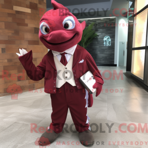 Mascot character of a...