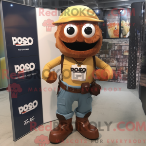 Personaje mascota de Rust...