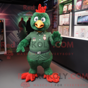 Personagem de máscara de...