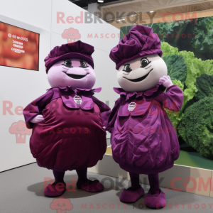 Mascot character of a Red...