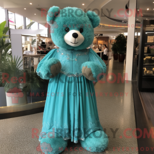 Personaje mascota de un oso...