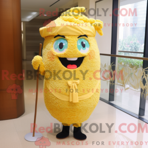 Mascot character of a...