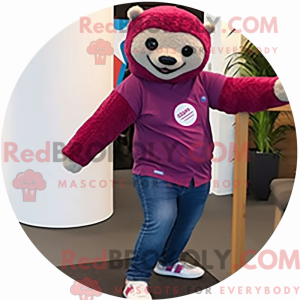 Mascot character of a...