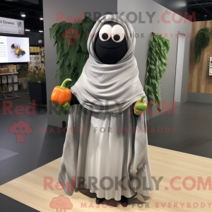 Mascot character of a Gray...