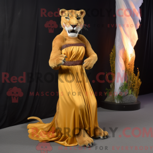 Mascot character of a Rust...