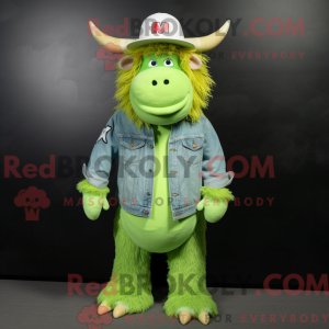Mascot character of a Lime...