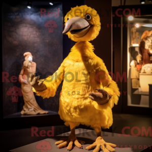 Mascot character of a Gold...