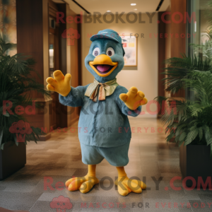 Personagem de máscara de um...