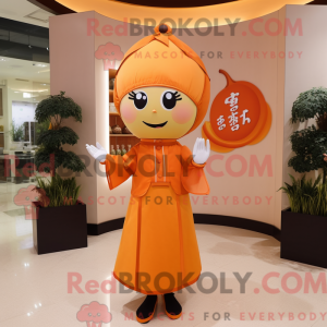 Mascottekarakter van een...