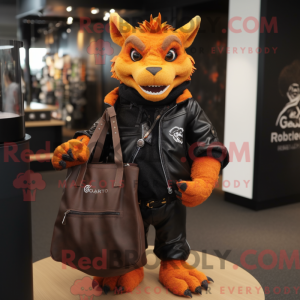 Mascot character of a...